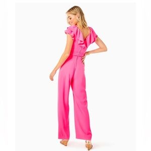 Lilly Pulitzer Aura Pink Jumpsuit